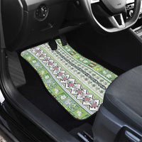 Hawaii Makahiki Turtle Car Mats Green Tapa Pattern LT05 - Polynesian Pride