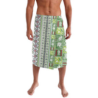Hawaii Makahiki Turtle Lavalava Green Tapa Pattern LT05 Green - Polynesian Pride