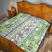 Hawaii Makahiki Turtle Quilt Green Tapa Pattern LT05 - Polynesian Pride