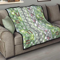 Hawaii Makahiki Turtle Quilt Green Tapa Pattern LT05 - Polynesian Pride