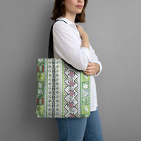 Hawaii Makahiki Turtle Tote Bag Green Tapa Pattern LT05 - Polynesian Pride