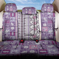 Hawaii Makahiki Turtle Back Car Seat Cover Violet Tapa Pattern LT05 One Size Violet - Polynesian Pride