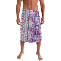 Hawaii Makahiki Turtle Lavalava Violet Tapa Pattern LT05 Violet - Polynesian Pride