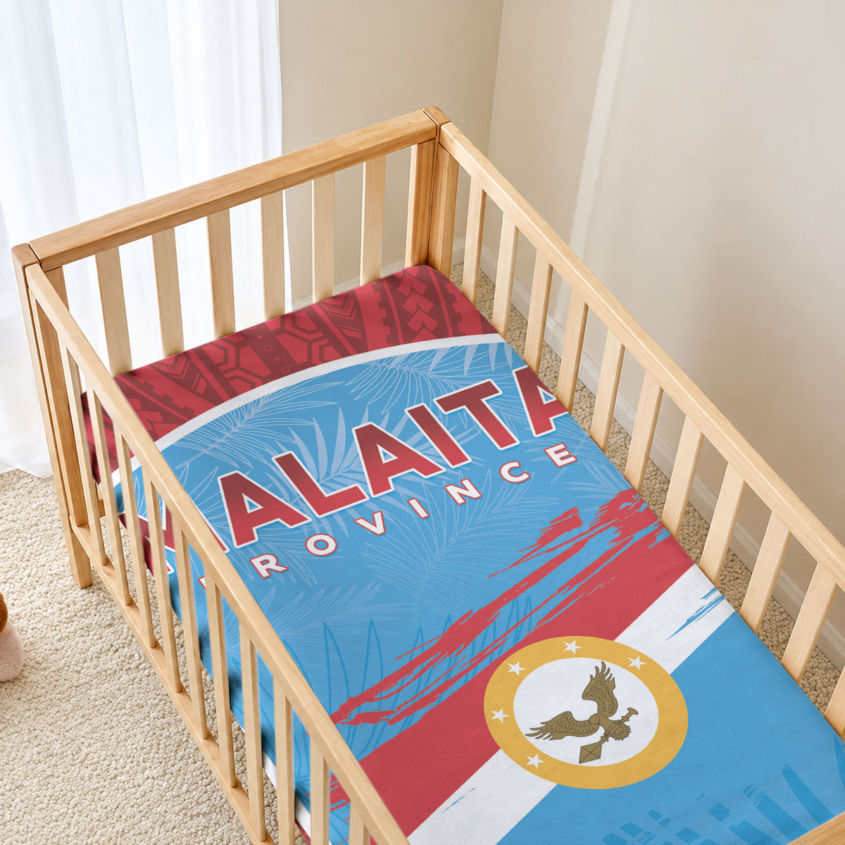 Malaita Province Day Baby Bed Cover Unique Style LT05 - Polynesian Pride