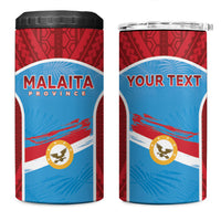 Personalised Malaita Province Day 4 in 1 Can Cooler Tumbler Unique Style LT05 One Size: 16 oz Blue - Polynesian Pride