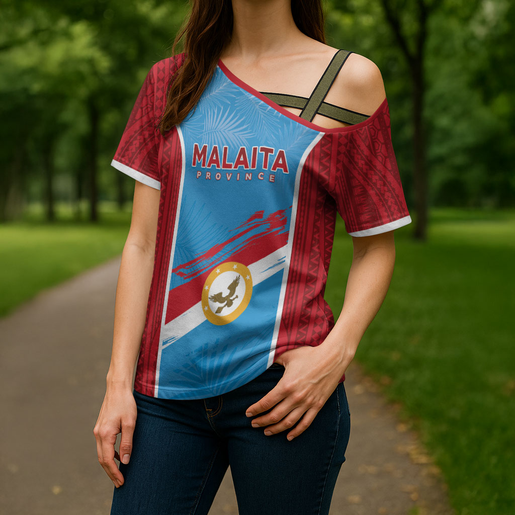 Personalised Malaita Province Day Cross Shoulder Shirt Unique Style LT05 - Polynesian Pride