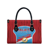 Malaita Province Day Leather Bag Unique Style LT05 - Polynesian Pride