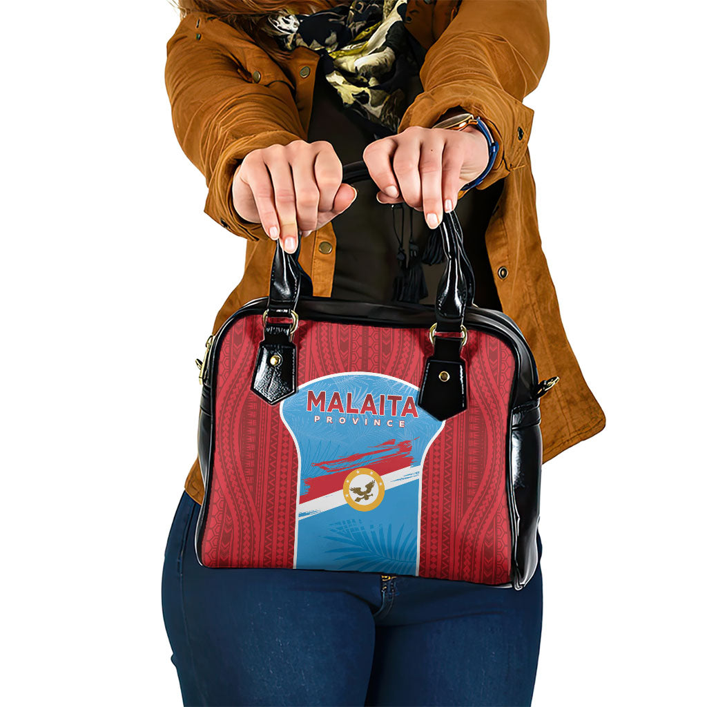 Malaita Province Day Shoulder Handbag Unique Style LT05 One Size Blue - Polynesian Pride