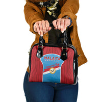 Malaita Province Day Shoulder Handbag Unique Style LT05 One Size Blue - Polynesian Pride