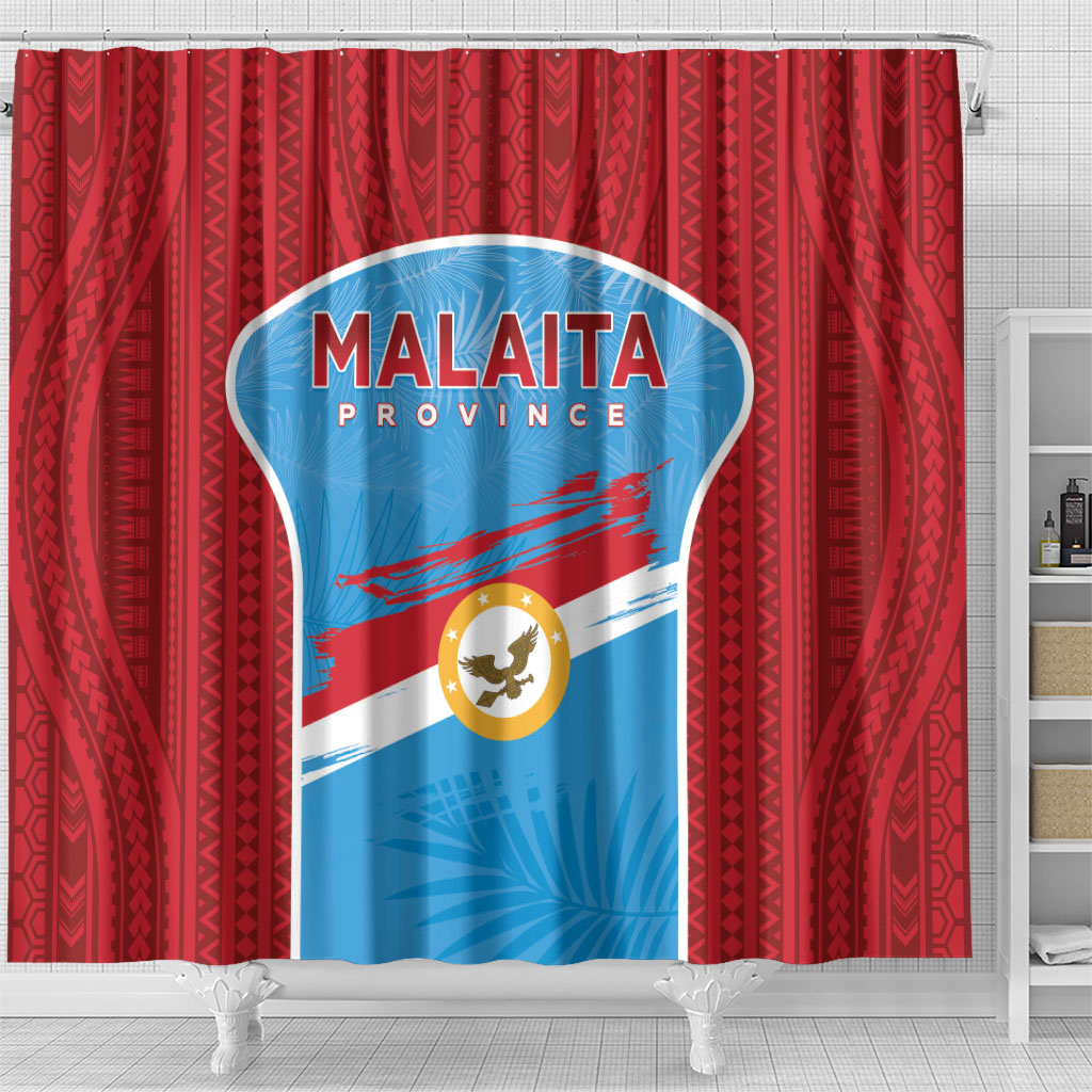 Malaita Province Day Shower Curtain Unique Style LT05 - Polynesian Pride
