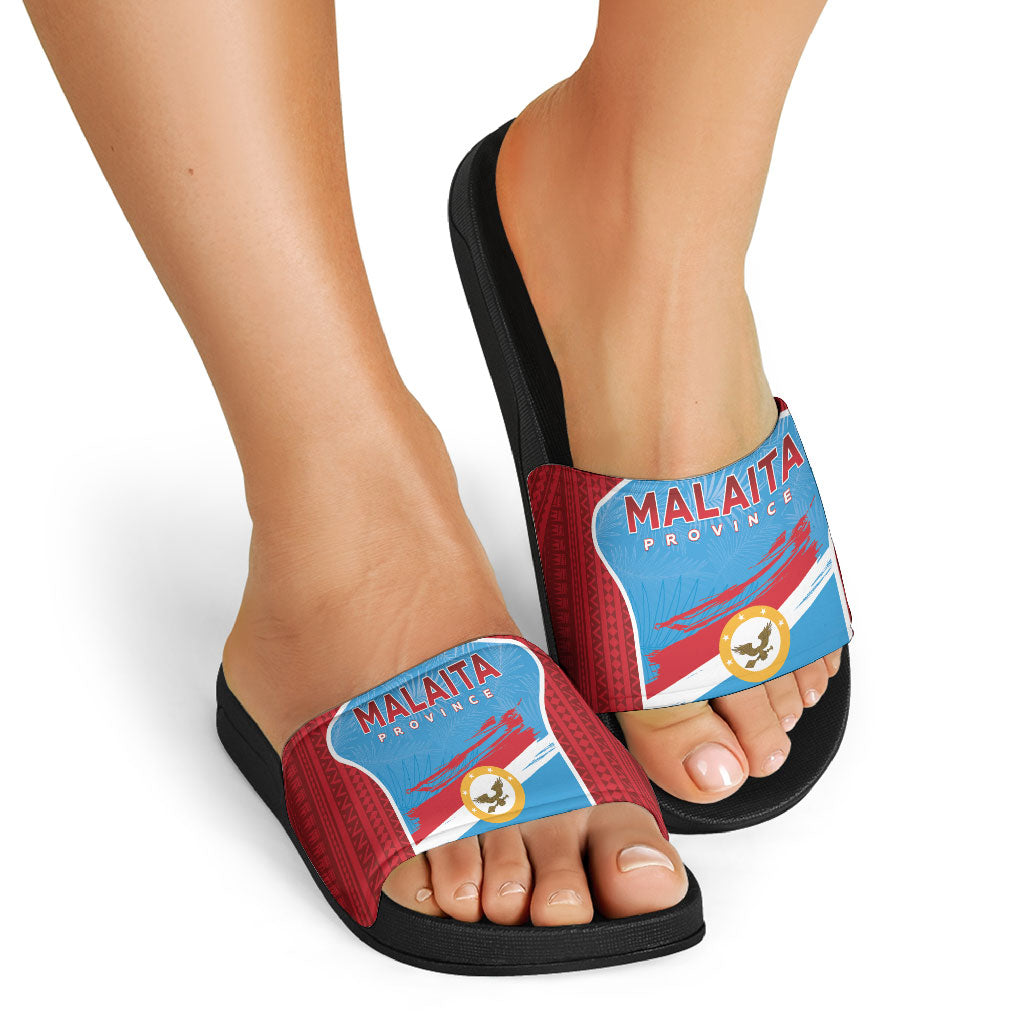Malaita Province Day Slide Sandals Unique Style LT05 - Polynesian Pride
