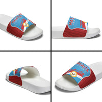 Malaita Province Day Slide Sandals Unique Style LT05 - Polynesian Pride