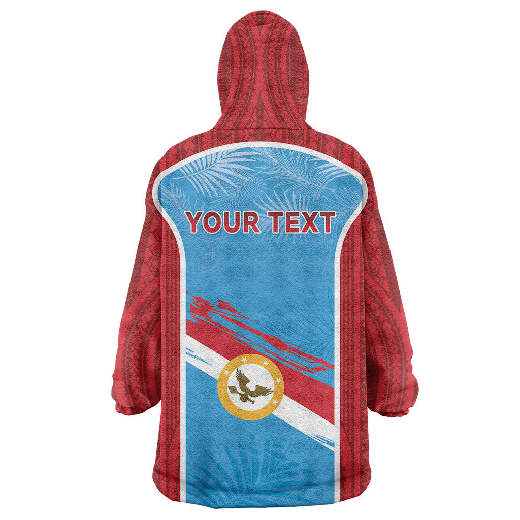 Personalised Malaita Province Day Wearable Blanket Hoodie Unique Style LT05 - Polynesian Pride