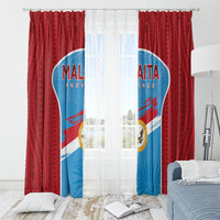 Malaita Province Day Window Curtain Unique Style LT05 - Polynesian Pride