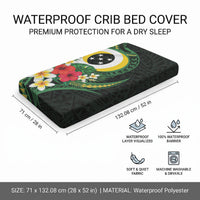 Solomon Islands Western Province Baby Bed Cover Polynesian Pattern With Tropical Flowers LT05 - Polynesian Pride