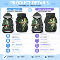 Solomon Islands Western Province Pet Hoodie Polynesian Pattern With Tropical Flowers LT05 - Polynesian Pride
