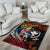 Hawaii And Japan Area Rug Koi Fish With Kanaka Maoli