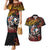 Hawaii And Japan Couples Matching Mermaid Dress and Hawaiian Shirt Koi Fish With Kanaka Maoli