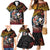 Hawaii And Japan Family Matching Mermaid Dress and Hawaiian Shirt Koi Fish With Kanaka Maoli