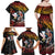 Hawaii And Japan Family Matching Off Shoulder Maxi Dress and Hawaiian Shirt Koi Fish With Kanaka Maoli