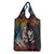 Hawaii And Japan Grocery Bag Koi Fish With Kanaka Maoli