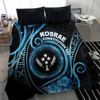 Kosrae Constitution Day Bedding Set Ocean Floral Pattern LT05 - Polynesian Pride