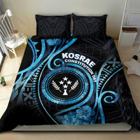 Kosrae Constitution Day Bedding Set Ocean Floral Pattern LT05 - Polynesian Pride