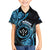 Personalised Kosrae Constitution Day Kid Hawaiian Shirt Ocean Floral Pattern