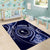 FSM Chuuk Area Rug Ocean Floral Pattern