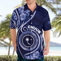 Personalised FSM Chuuk Hawaiian Shirt Ocean Floral Pattern LT05 - Polynesian Pride