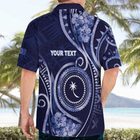 Personalised FSM Chuuk Hawaiian Shirt Ocean Floral Pattern LT05 - Polynesian Pride