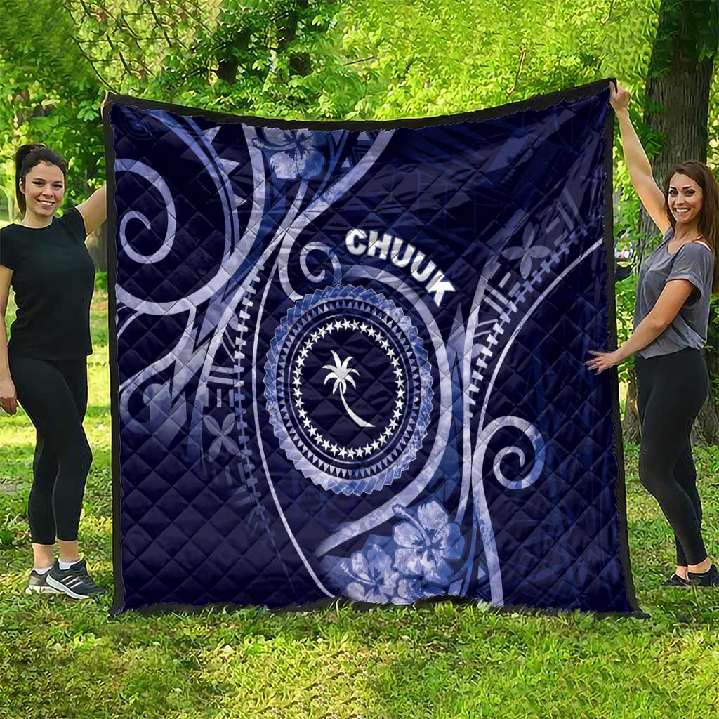FSM Chuuk Quilt Ocean Floral Pattern LT05 - Polynesian Pride