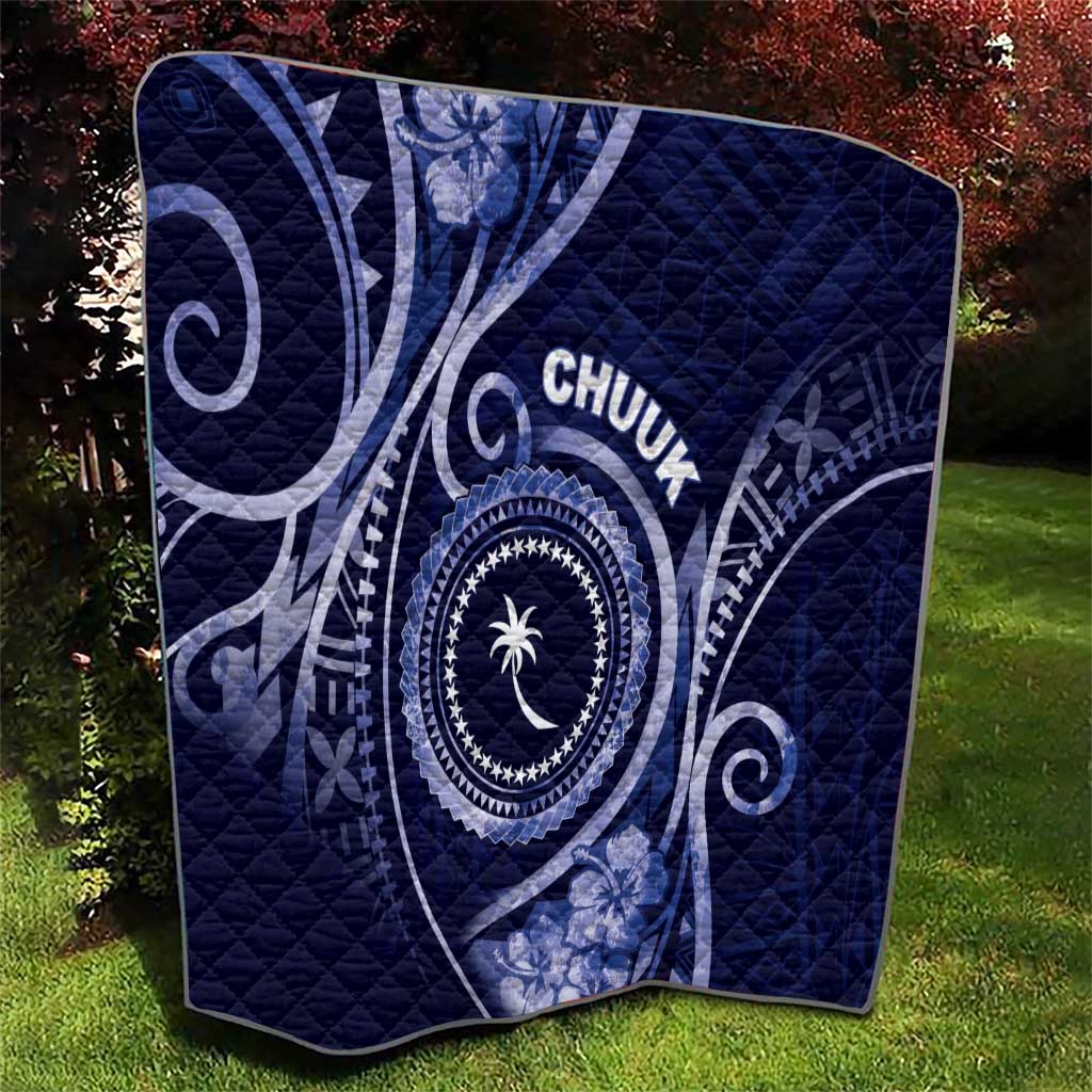 FSM Chuuk Quilt Ocean Floral Pattern LT05 - Polynesian Pride