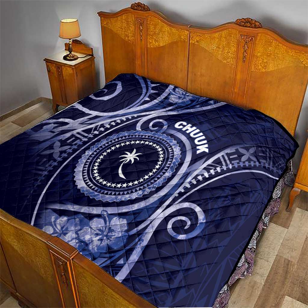 FSM Chuuk Quilt Ocean Floral Pattern LT05 - Polynesian Pride