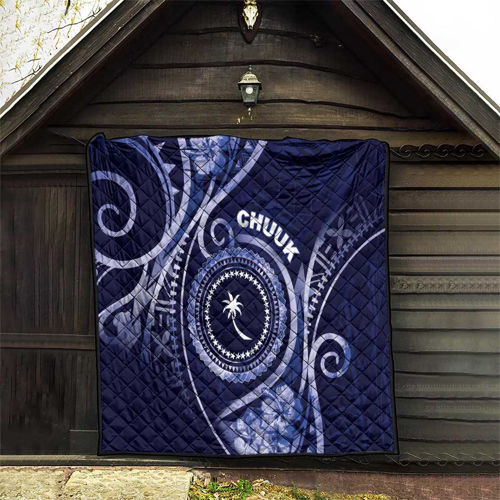 FSM Chuuk Quilt Ocean Floral Pattern LT05 - Polynesian Pride