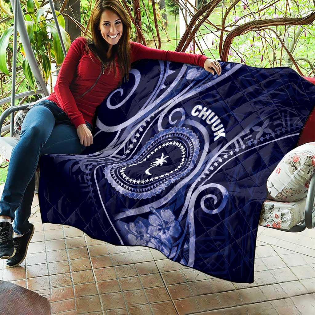 FSM Chuuk Quilt Ocean Floral Pattern LT05 - Polynesian Pride