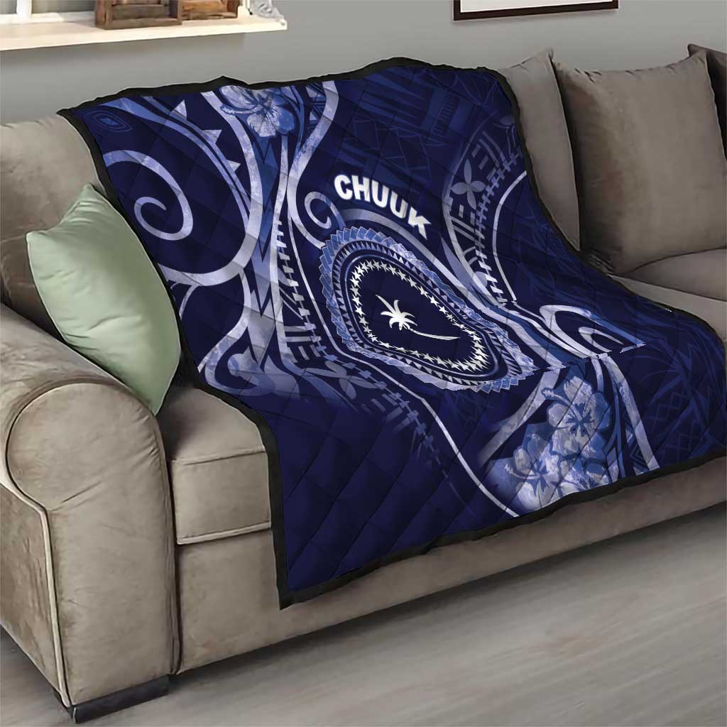 FSM Chuuk Quilt Ocean Floral Pattern LT05 - Polynesian Pride