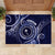 FSM Chuuk Rubber Doormat Ocean Floral Pattern