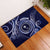 FSM Chuuk Rubber Doormat Ocean Floral Pattern