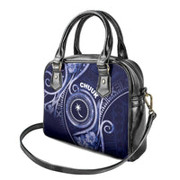 FSM Chuuk Shoulder Handbag Ocean Floral Pattern LT05 - Polynesian Pride