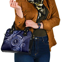FSM Chuuk Shoulder Handbag Ocean Floral Pattern LT05 - Polynesian Pride
