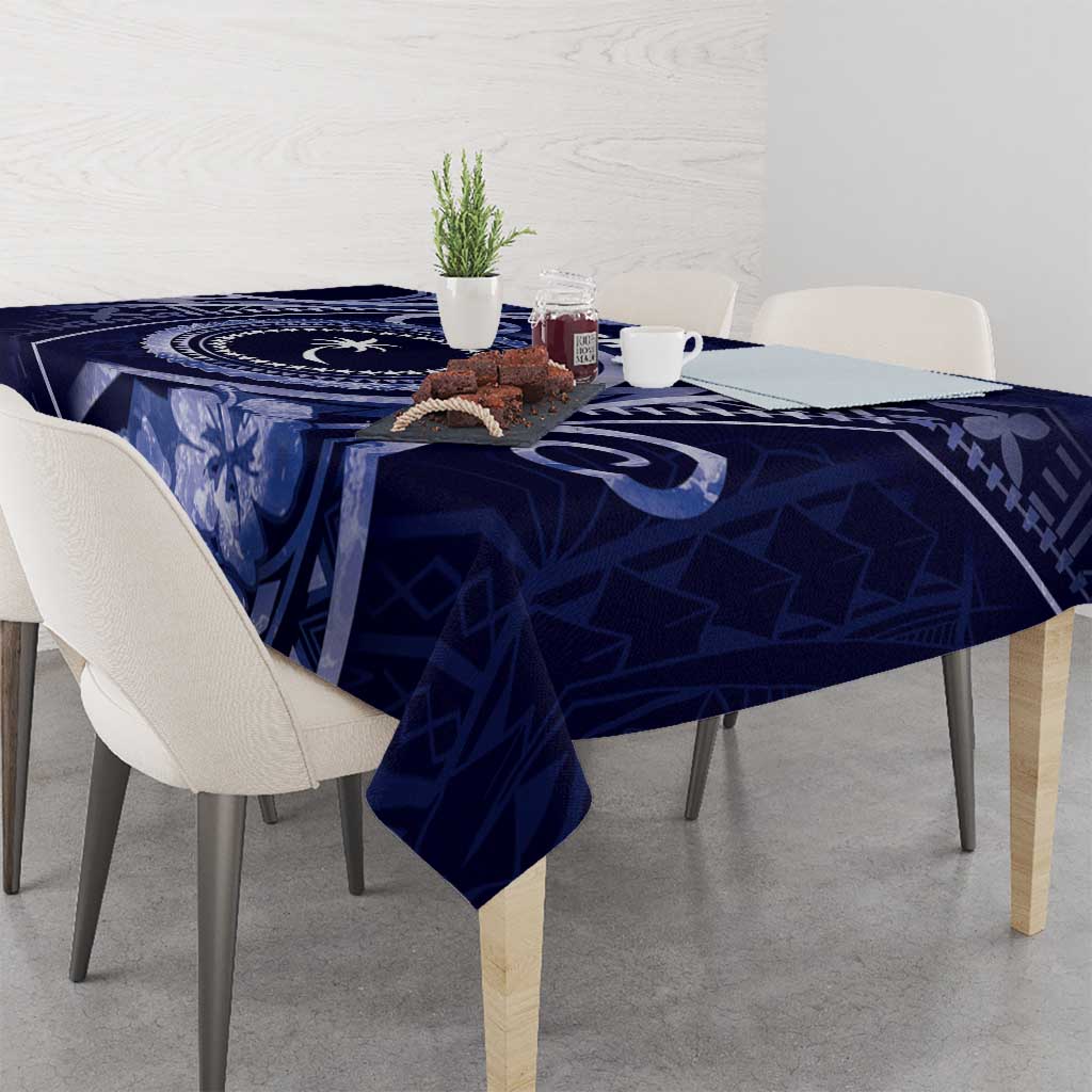 FSM Chuuk Tablecloth Ocean Floral Pattern LT05 - Polynesian Pride