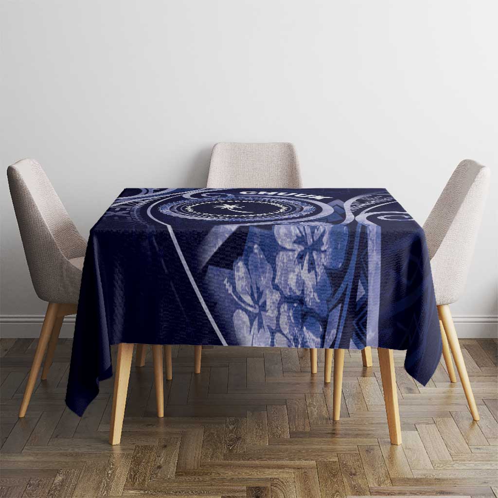 FSM Chuuk Tablecloth Ocean Floral Pattern LT05 - Polynesian Pride