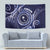 FSM Chuuk Tapestry Ocean Floral Pattern