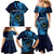 Personalised FSM Pohnpei Family Matching Mermaid Dress and Hawaiian Shirt Ocean Floral Pattern