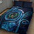 FSM Pohnpei Quilt Bed Set Ocean Floral Pattern