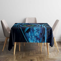 FSM Pohnpei Tablecloth Ocean Floral Pattern LT05 - Polynesian Pride