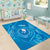 FSM Yap Area Rug Ocean Floral Pattern