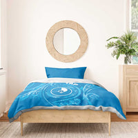 FSM Yap Bedding Set Ocean Floral Pattern LT05 - Polynesian Pride