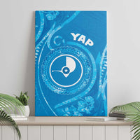 FSM Yap Canvas Wall Art Ocean Floral Pattern LT05 - Polynesian Pride